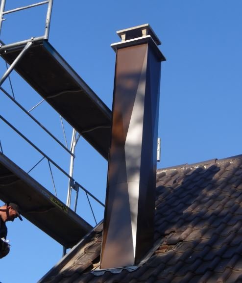 Réalisation d'habillage de cheminée – Rénovation Habitat Alsace, Haut-Rhin (5)