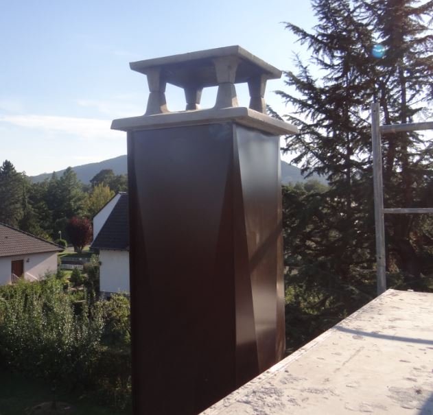 Réalisation d'habillage de cheminée – Rénovation Habitat Alsace, Haut-Rhin (6)