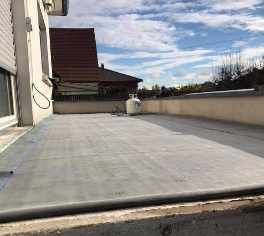 Réalisation d'étanchéité de toits plats – Rénovation Habitat Alsace, Haut-Rhin (10)