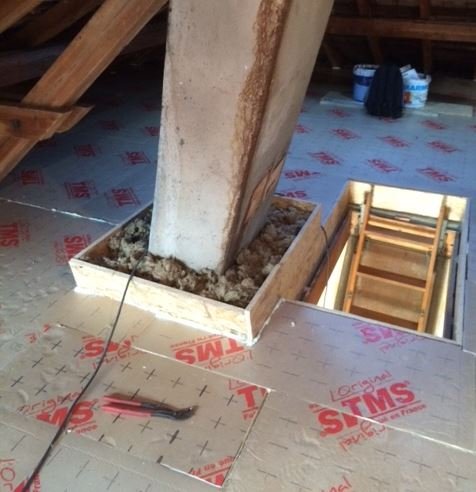 Isolation des combles – réalisation Rénovation Habitat Alsace, Haut-Rhin (7)