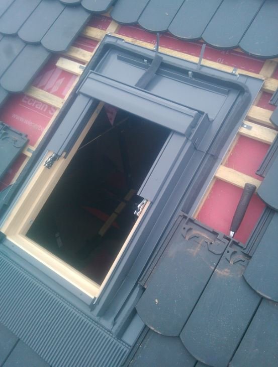 Réalisation de pose de Velux – Rénovation Habitat Alsace, Haut-Rhin (2)