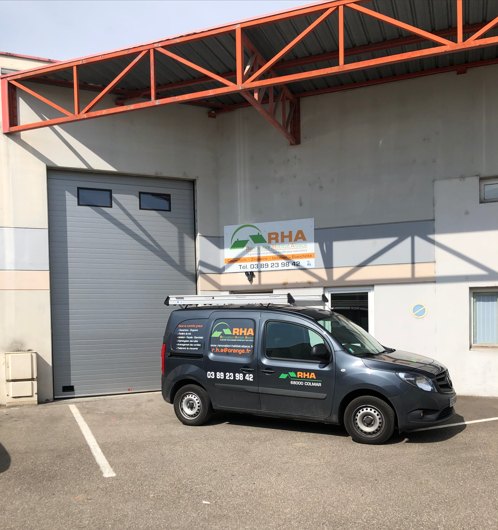 Locaux et dépôt de Rénovation Habitat Alsace, 5 rue Gay Lussac à Colmar